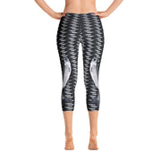 Coho Salmon 2 Capri Leggings - 57 Peaks
